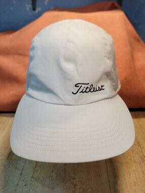 Ladies Titleist White Breathable Titleist golf hat.